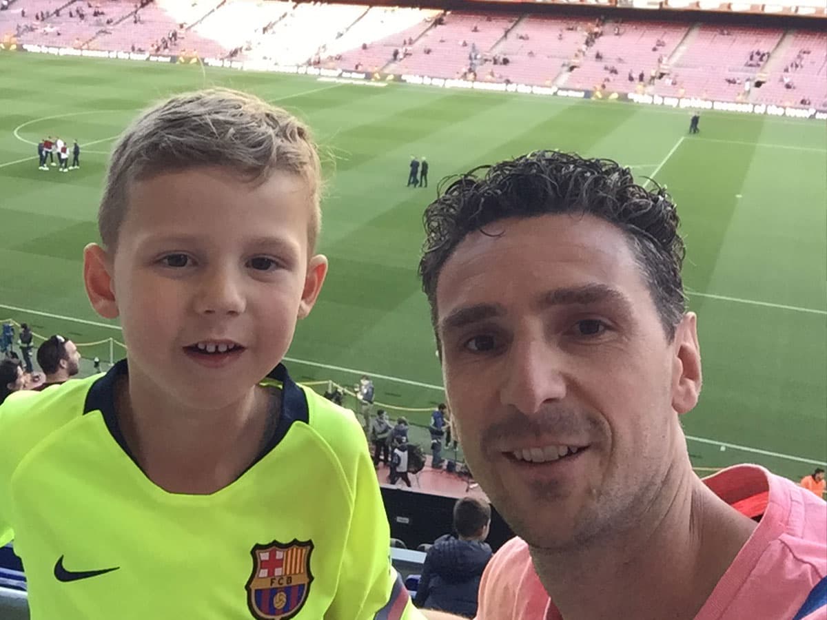 Martijn Duker bij FC Barcelona – Levante