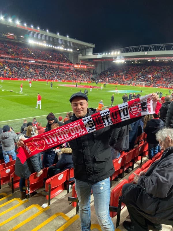 Joey Latu bij Liverpool – Sheffield United